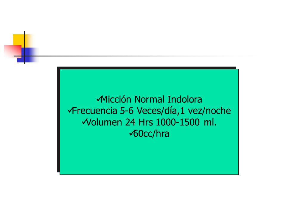con qué frecuencia micción normal